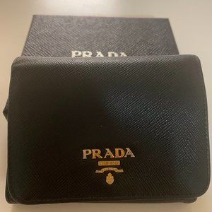 Prada Saffiano small wallet